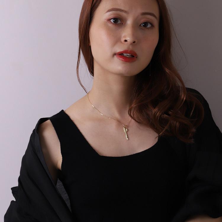 【2/4 値上げ対象】 ペンダントトップ 18金 ハワイアンジュエリー k18 バー ひまわり ハワイアン 18金ネックレス レディース 18k | DEVAS | 16