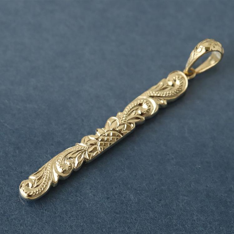 【2/4 値上げ対象】 ペンダントトップ 18金 ハワイアンジュエリー k18 バー ひまわり ハワイアン 18金ネックレス レディース 18k | DEVAS | 04