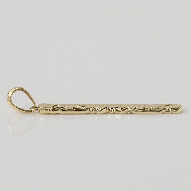 【2/4 値上げ対象】 ペンダントトップ 18金 ハワイアンジュエリー k18 バー ひまわり ハワイアン 18金ネックレス レディース 18k | DEVAS | 07