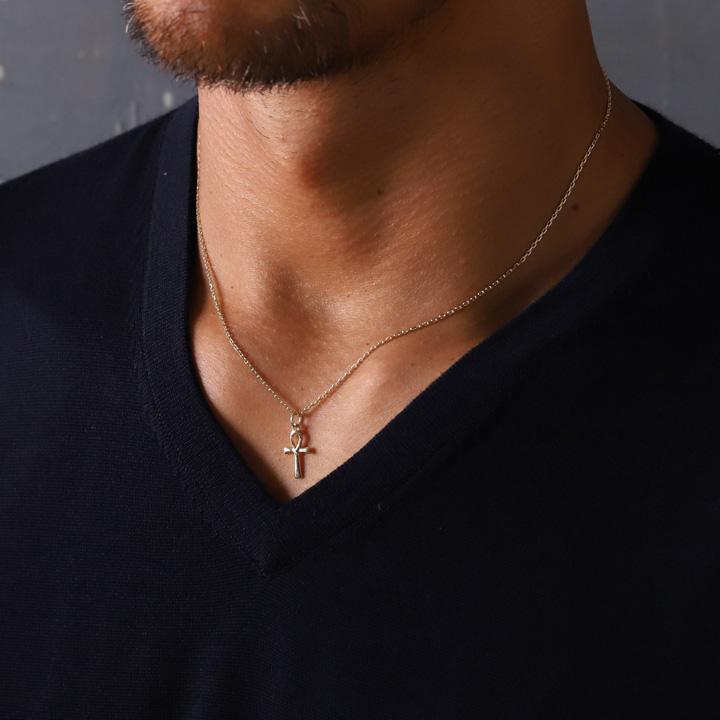 【6/14~15限定1500円OFFクーポン有】ペンダントトップ 18金 k18 18金ネックレス ペンダント レディース メンズ エジプトクロス 18k 18金ペンダントトップの画像