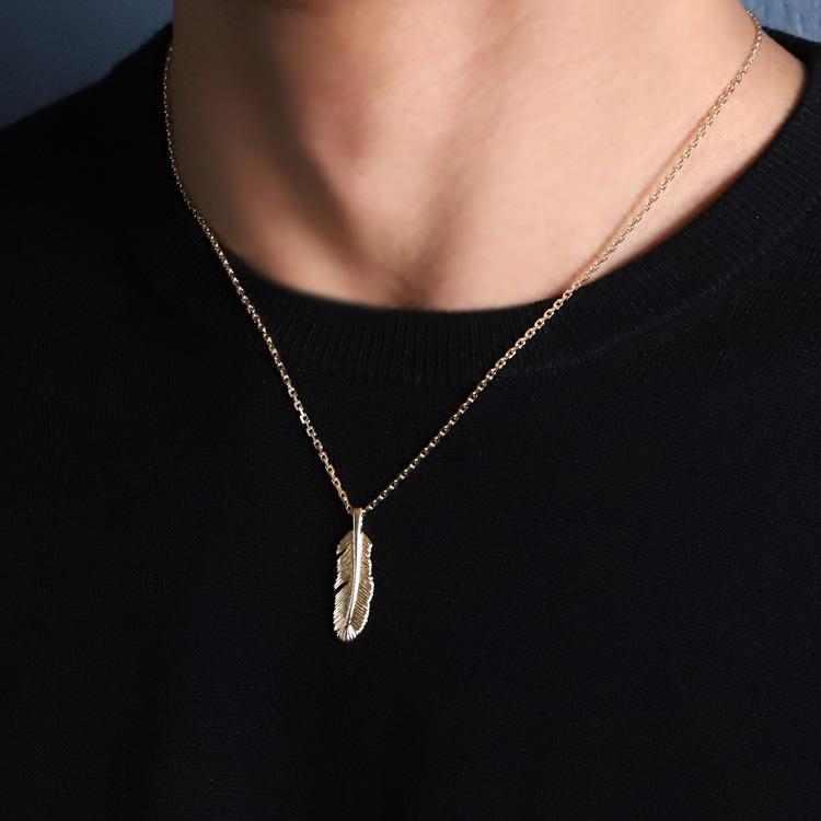 【6/14~15限定8000円OFFクーポン有】ペンダントトップ プラチナ ネックレス トップ ペンダント レディース メンズ Pt950 フェザー 羽  プラチナペンダントの画像