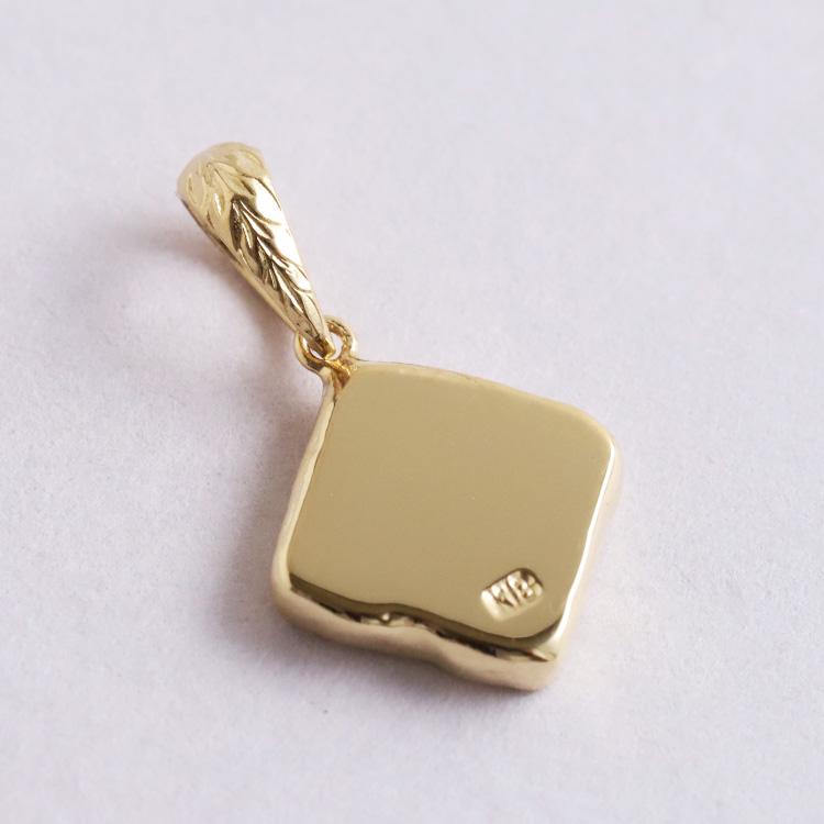 【土日限定3500円OFFクーポン有】 ペンダントトップ 18金 ハワイアンジュエリー k18 スクエア ハワイアン 18金ネックレス 18k プラチナ ピンクゴールド | DEVAS | 05