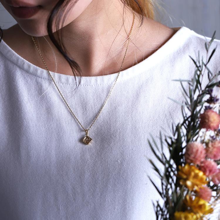 【土日限定3500円OFFクーポン有】 ペンダントトップ 18金 ハワイアンジュエリー k18 スクエア ハワイアン 18金ネックレス 18k プラチナ ピンクゴールド | DEVAS | 08