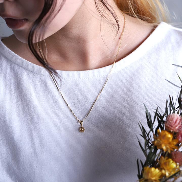 【土日限定2500円OFFクーポン有】  ペンダントトップ 18金 ハワイアンジュエリー k18 ドロップ ハワイアン 18金ネックレス 18k プラチナ ピンクゴールド | DEVAS | 08