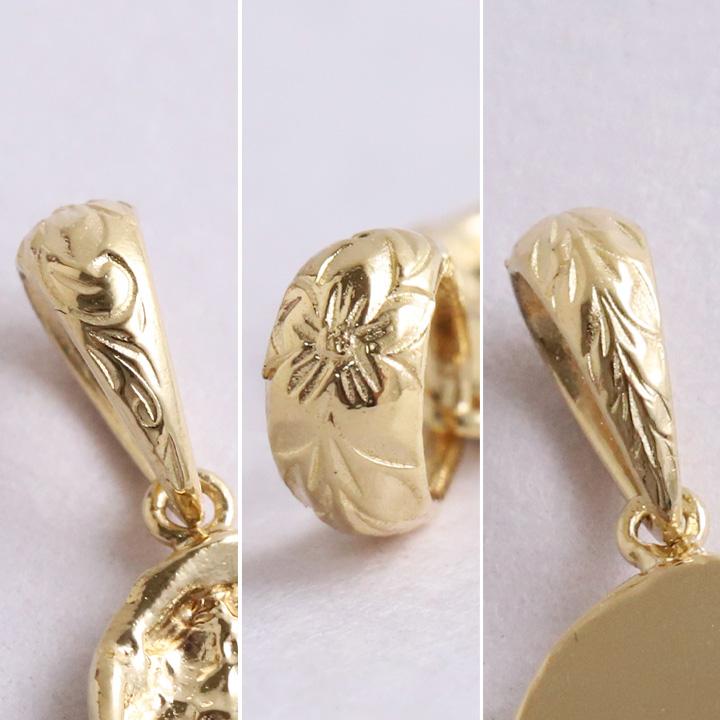 【土日限定4000円OFFクーポン有】 ペンダントトップ 18金 ハワイアンジュエリー k18 コイン ハワイアン 18金ネックレス 18k プラチナ ピンクゴールド | DEVAS | 04