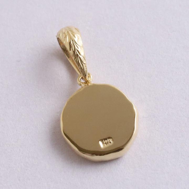 【土日限定4000円OFFクーポン有】 ペンダントトップ 18金 ハワイアンジュエリー k18 コイン ハワイアン 18金ネックレス 18k プラチナ ピンクゴールド | DEVAS | 05