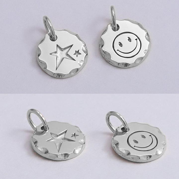 ペンダントトップ プラチナ ネックレス トップ ペンダント Pt950 コイン スマイル ハート 馬蹄 プラチナペンダント プラチナネックレストップ シンプル | DEVAS | 10