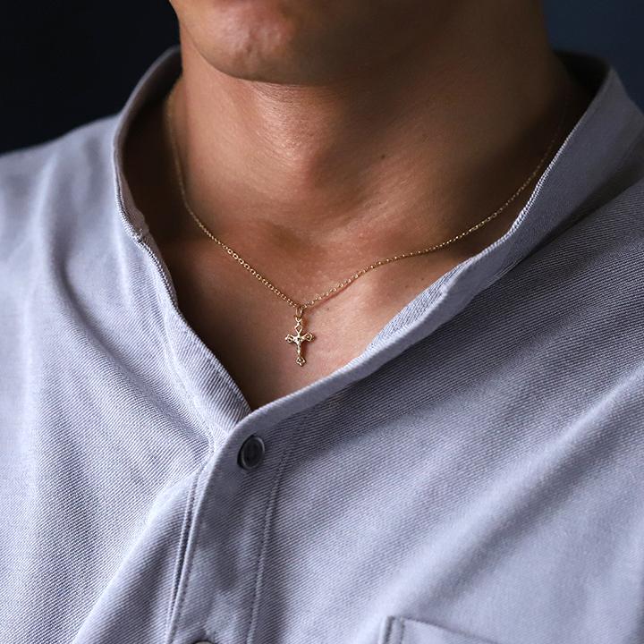 【2/4 値上げ対象】 ペンダントトップ 18金 k18 18金ネックレス ペンダント レディース メンズ クロス 18k トップ 18金ペンダントトップ | DEVAS | 10