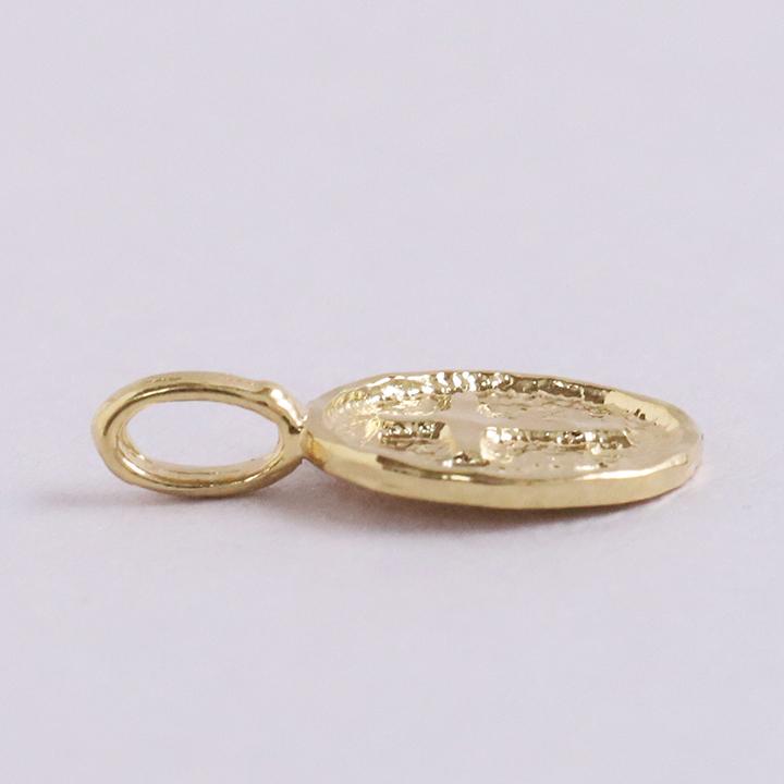 【土日限定1500円OFFクーポン有】 ペンダントトップ 18金 コインペンダント k18 コイン クロス 18金ネックレス レディース 18k ネックレス トップ | DEVAS | 04