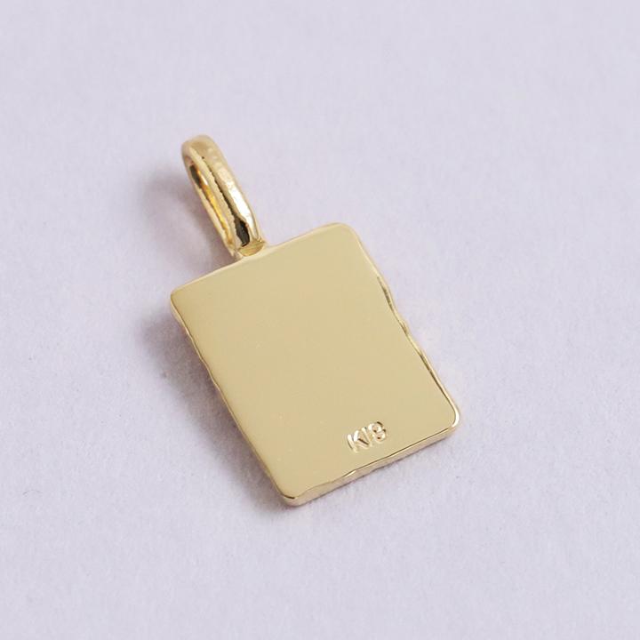 n*a様 18金 18k ペンダントヘッド ネックレスチャーム ブルー n*a様 18金 18k ペンダントヘッド ネックレスチャーム ブルー n*a様