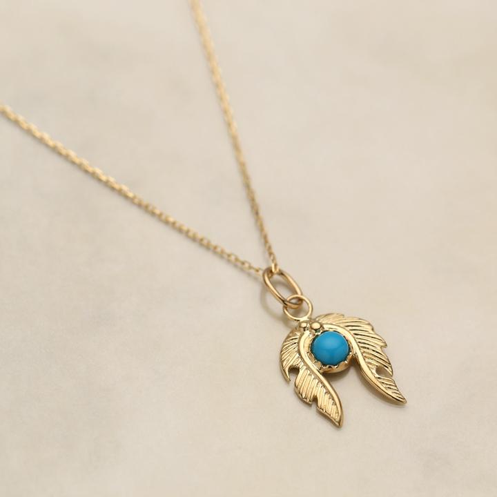 【土日限定2500円OFFクーポン有】 ペンダントトップ 18金 k18 18金ネックレス ペンダント フェザー 羽 ターコイズ オニキス 18k 18金ペンダントトップ | DEVAS | 08