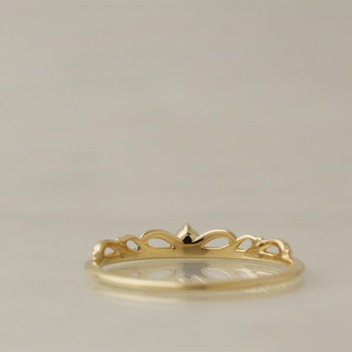 【土日限定2000円OFFクーポン有】 18金 リング k18 ピンキーリング k18リング ダイヤ サファイア 18k 指輪 レディース 18金指輪 18金リング ピンキー | DEVAS | 07