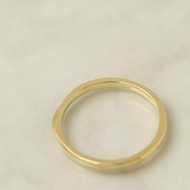 K18 リング 指輪 18金 金 11/28午後値上げ実施】 K18 レイリング レディース 指輪 リング