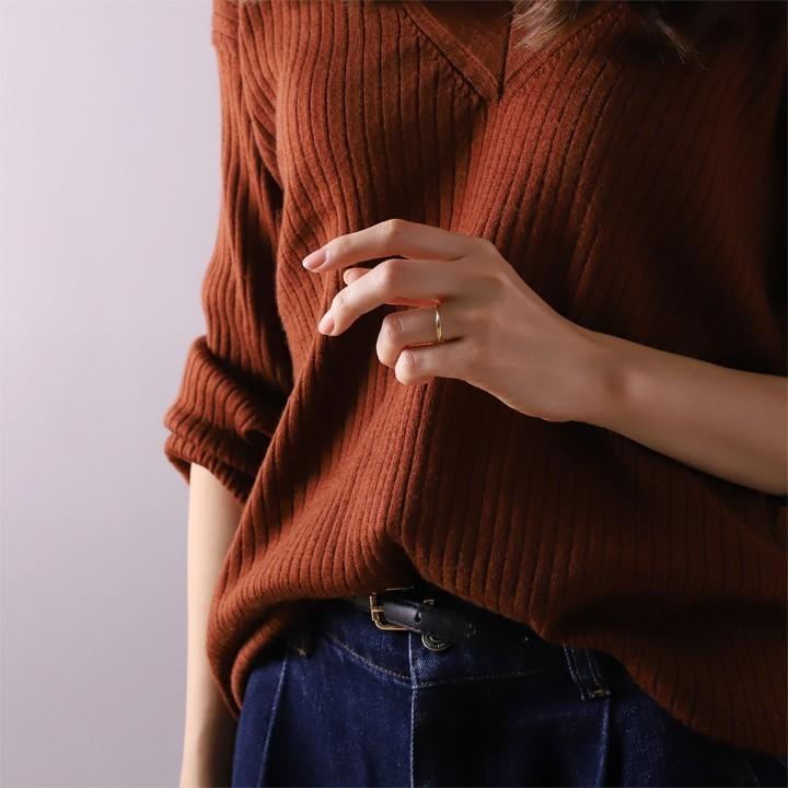 【6/14~15限定2500円OFFクーポン有】18金 リング k18 k18リング ひねり 光沢 マット 18k 指輪 レディース 18金指輪 18金リング ピンクゴールド シンプルの画像