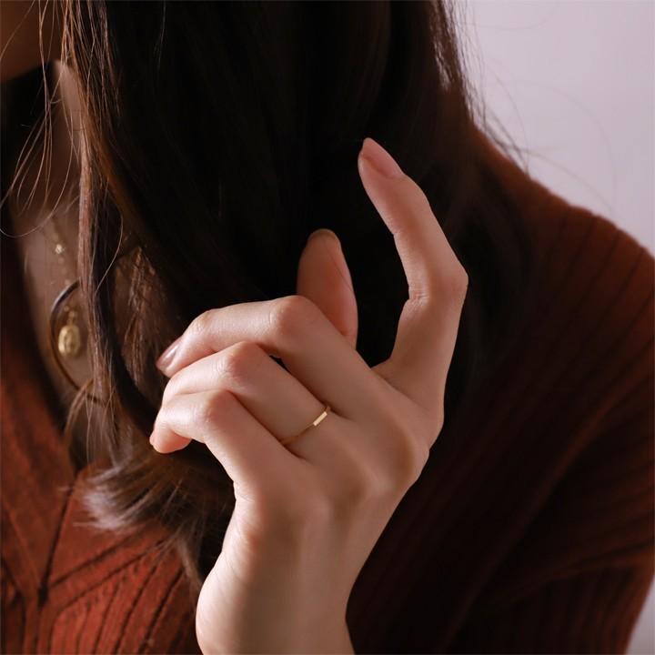 DEVAS 4月土日限定 5%クーポン▽ 18金 リング k18 ピンキー