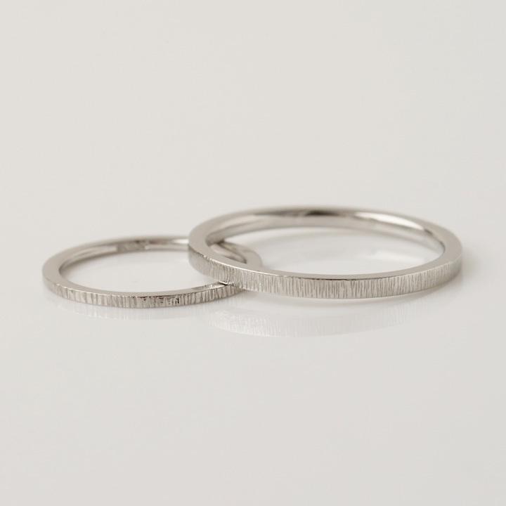 【6/14~15限定7000円OFFクーポン有】プラチナリング ペアリング 結婚指輪 プラチナ リング ペア マリッジリング ライン 縦ライン 指輪 結婚 プラチナ指輪の画像
