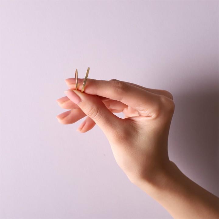 【土日限定8000円OFFクーポン有】 18金 リング k18 ペアリング k18リング ペア ライン 縦ライン 結婚指輪 マリッジリング 18k 指輪 18金指輪 18金リング | DEVAS | 09