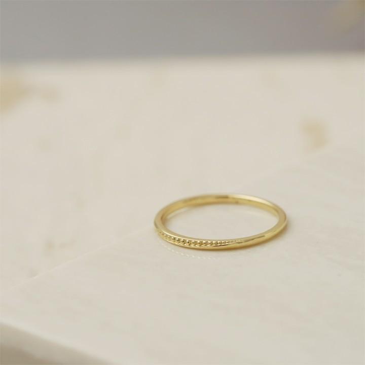 DEVAS 【2/4 値上げ対象】 18金 リング k18 ピンキーリング k18リング