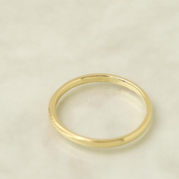 【土日限定4000円OFFクーポン有】 18金 リング k18 ペアリング k18リング ミル打ち 結婚指輪 マリッジリング 18k 指輪 レディース 18金指輪 18金リング | DEVAS | 04