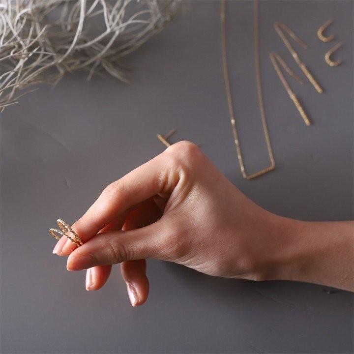 【土日限定2000円OFFクーポン有】 18金 リング k18 k18リング ねじれ ツイスト ひねり L 18k 指輪 レディース メンズ 18金指輪 18金リングペア | DEVAS | 08