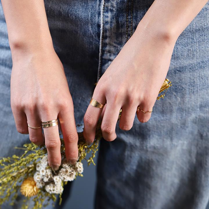 DEVAS 【土日限定5000円OFFクーポン有】 18金 リング k18 k18リング