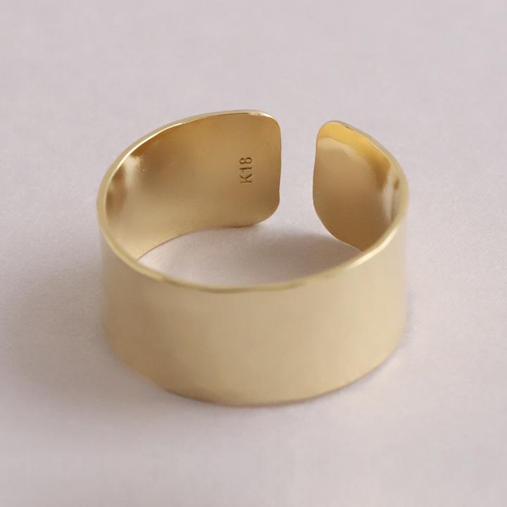 DEVAS 【土日限定6500円OFFクーポン有】 18金 リング k18 k18リング 槌