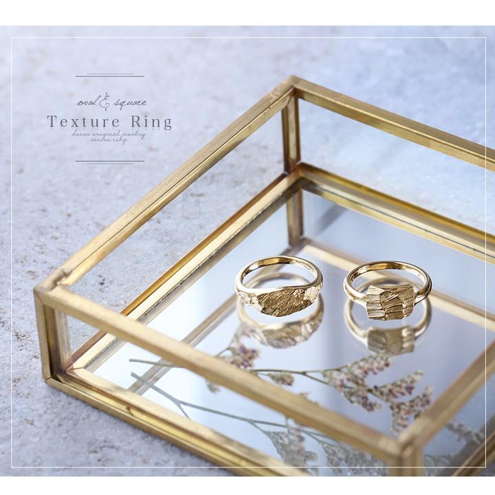 【土日限定6500円OFFクーポン有】  18金 リング k18 k18リング メンズ スクエア 18k 指輪 レディース 18金指輪 18金リング 18kリング シンプル 幅広 | DEVAS | 13