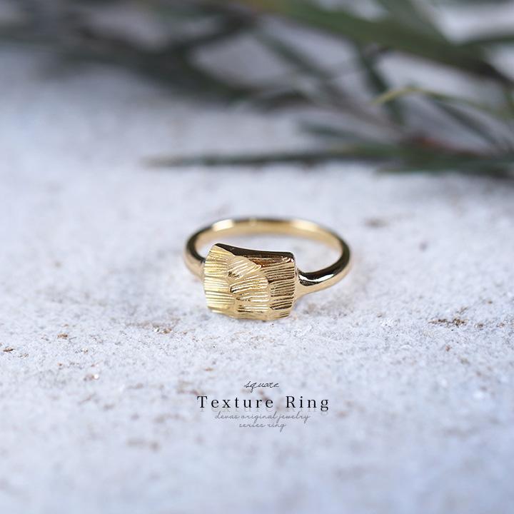【土日限定6500円OFFクーポン有】  18金 リング k18 k18リング メンズ スクエア 18k 指輪 レディース 18金指輪 18金リング 18kリング シンプル 幅広 | DEVAS | 01