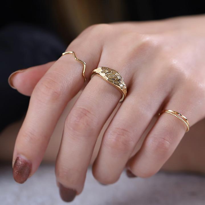 DEVAS 【土日限定4000円OFFクーポン有】 18金 リング k18 k18リング