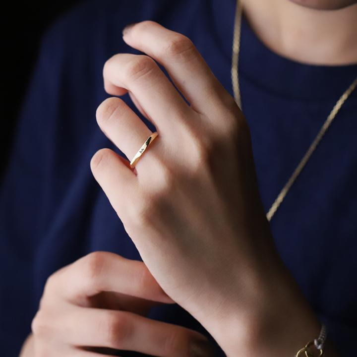 DEVAS 8月土日限定 7%クーポン▽ 18金 リング k18 k18リング