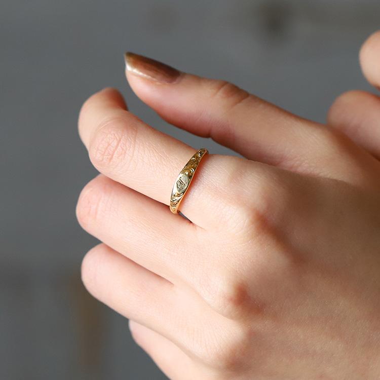 DEVAS 9月土日限定 7%クーポン▽ 18金 リング k18 k18リング