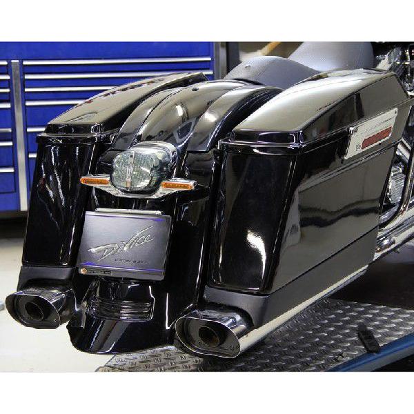 Harley Davidson ハーレー サドルバッグ エクステンション 97〜13年 