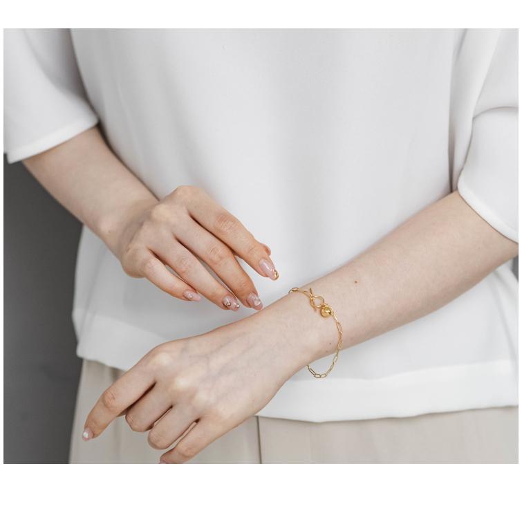 カットメタルボール マーベラスチェーン ブレスレット |  | 04