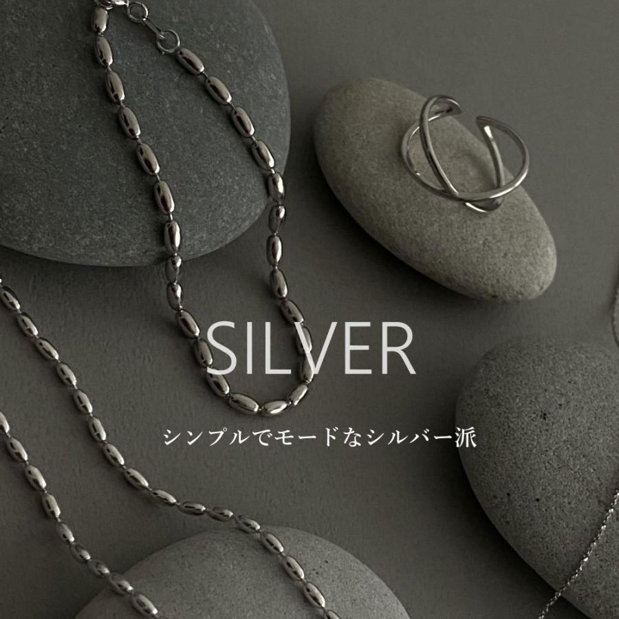 Silver925 ライスボール メタル チェーン ブレスレット |  | 11