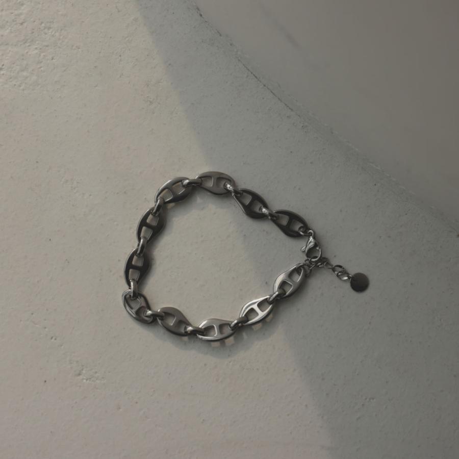 サージカルステンレス チェーン ブレスレット マリンチェーン |  | 01