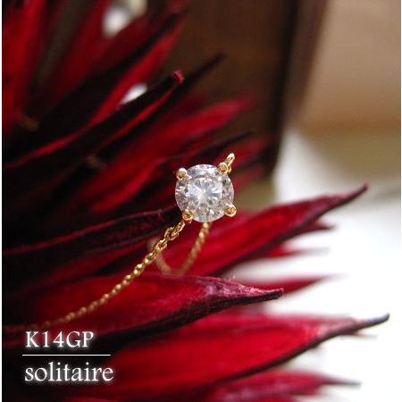 K14GPソリティアブレスレット 2色《シルバー・ゴールド》 | 