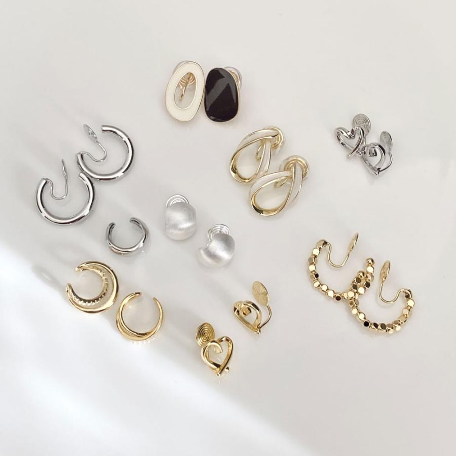 ノンホール イヤリング イヤーカフ 17タイプ トレンド ゴールド シルバー 小さめ 華奢 |  | 12