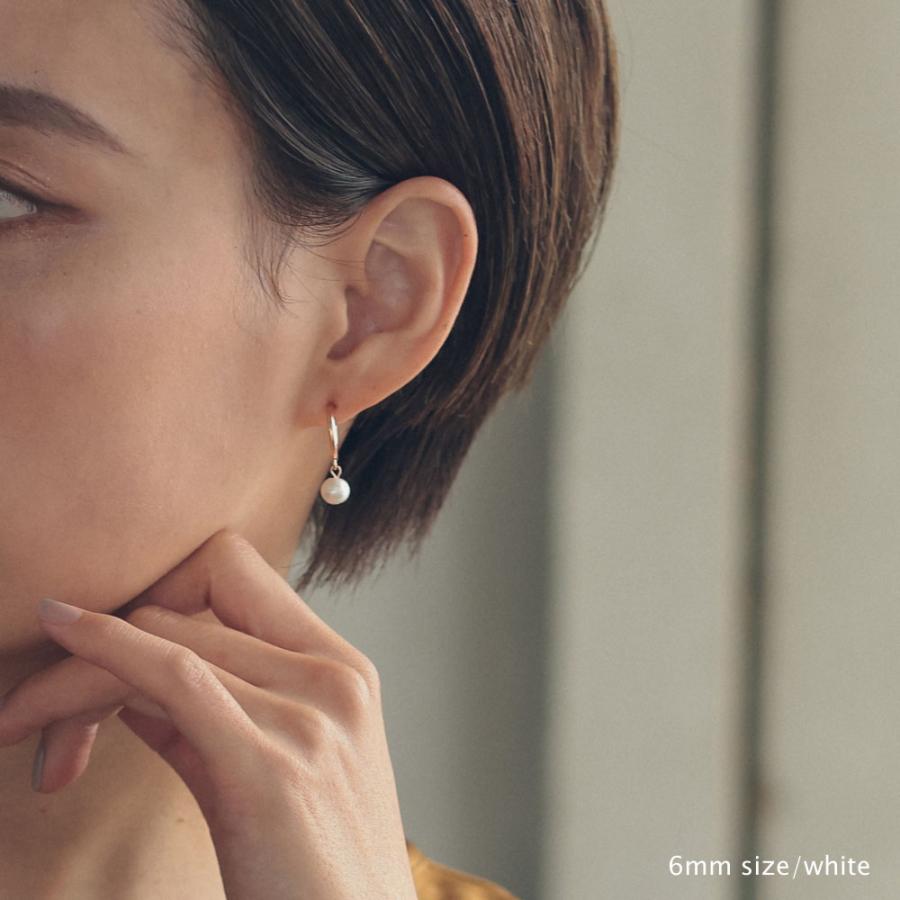 6mm / 10mm・Cuteなコットンパール ピアス/ イヤリング 「Aile d'ange〜エルダンジュ〜」 |  | 06