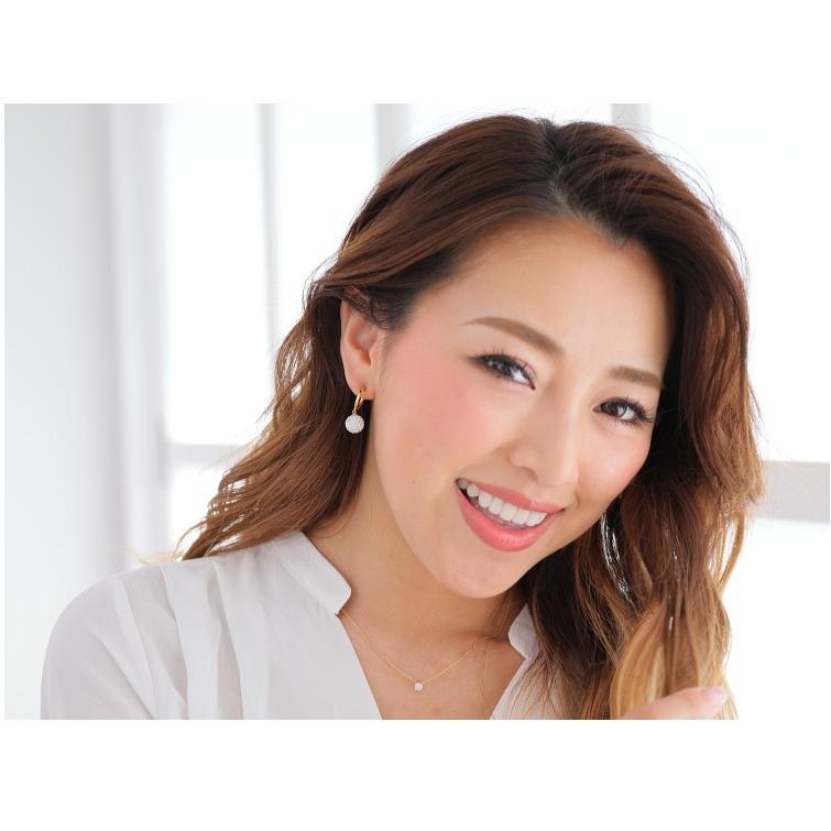 10mm パヴェボール イヤリング ブリリオ オリジナル フープ 日本製 |  | 01