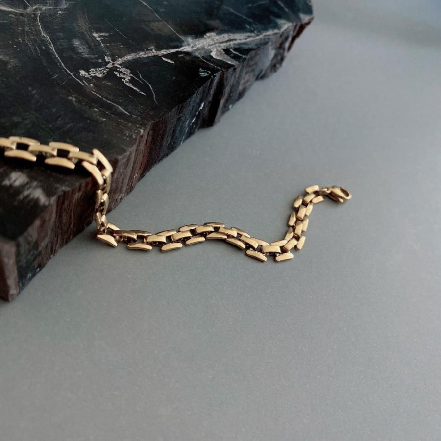 ステンレスブレスレット SUS316L サージカル スクエアチェーン |  | 01