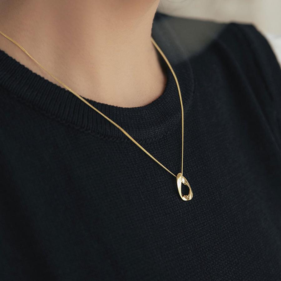 SUS316L サージカル チェーン ネックレス 喜平チェーン 細み 重厚感 ステンレス 43cm |  | 03