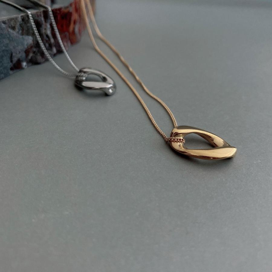 SUS316L サージカル チェーン ネックレス 喜平チェーン 細み 重厚感 ステンレス 43cm |  | 07