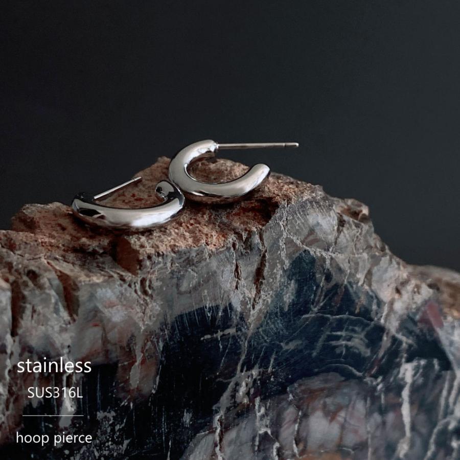 フープピアス 小さめ サージカルステンレス シンプル フープ SUS316L アレルギー サークル つけっぱなしok |  | 05
