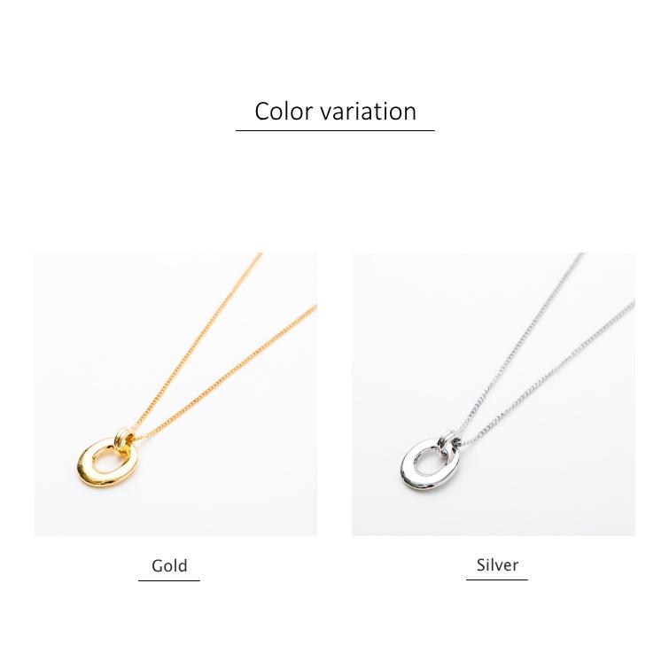 オーバル ミドルネックレス 50cm ロングネックレス |  | 08