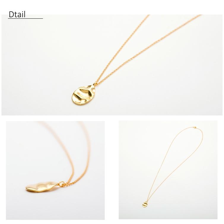 ドロップ ウェーブ ミドルネックレス 60cm ロングネックレス |  | 03