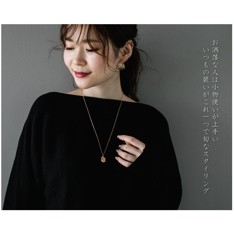 ドロップ ウェーブ ミドルネックレス 60cm ロングネックレス |  | 06