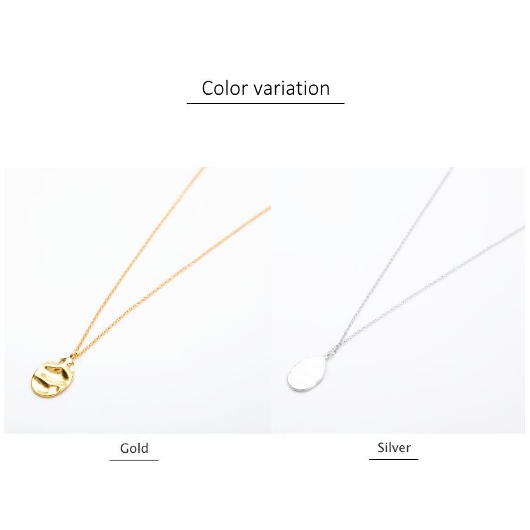 ドロップ ウェーブ ミドルネックレス 60cm ロングネックレス |  | 09