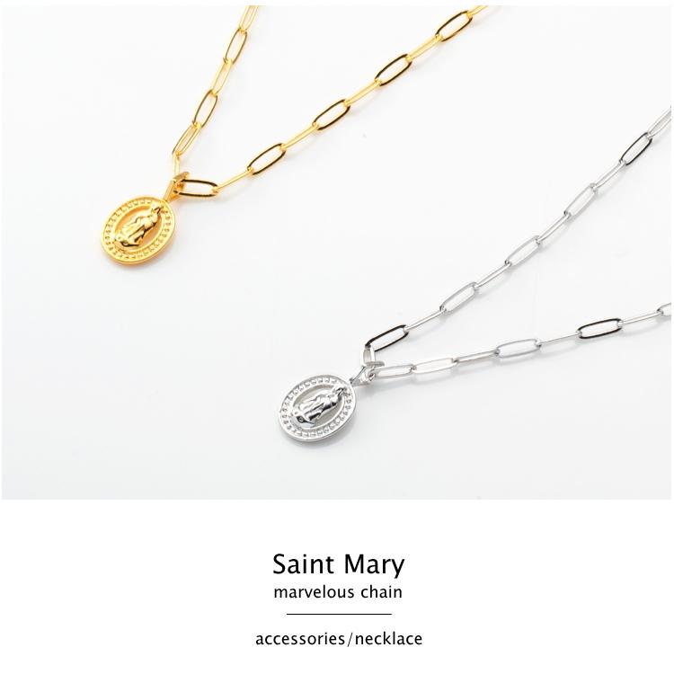 マリアメダイ ネックレス マーベラスチェーン マリアコイン コインネックレス |  | 01