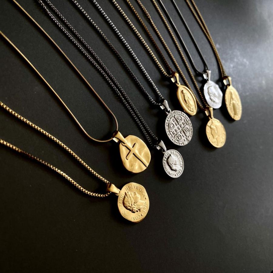 コインネックレス ステンレス ショート メダイ ベネチアン  喜平 スネイク SUS304 SUS316L ゴールド シルバー |  | 16