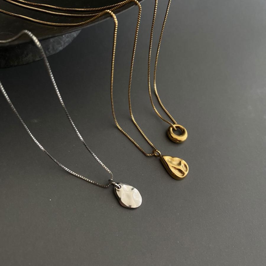 ステンレス ベネチアン ネックレス 45cm スライド式 アジャスター 長さ調節可 |  | 06